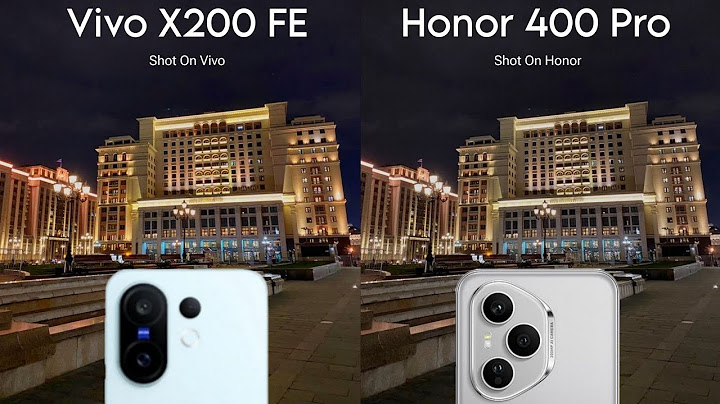 Vivo X200 FE vs Honor 400 Pro Camera Test Comparison