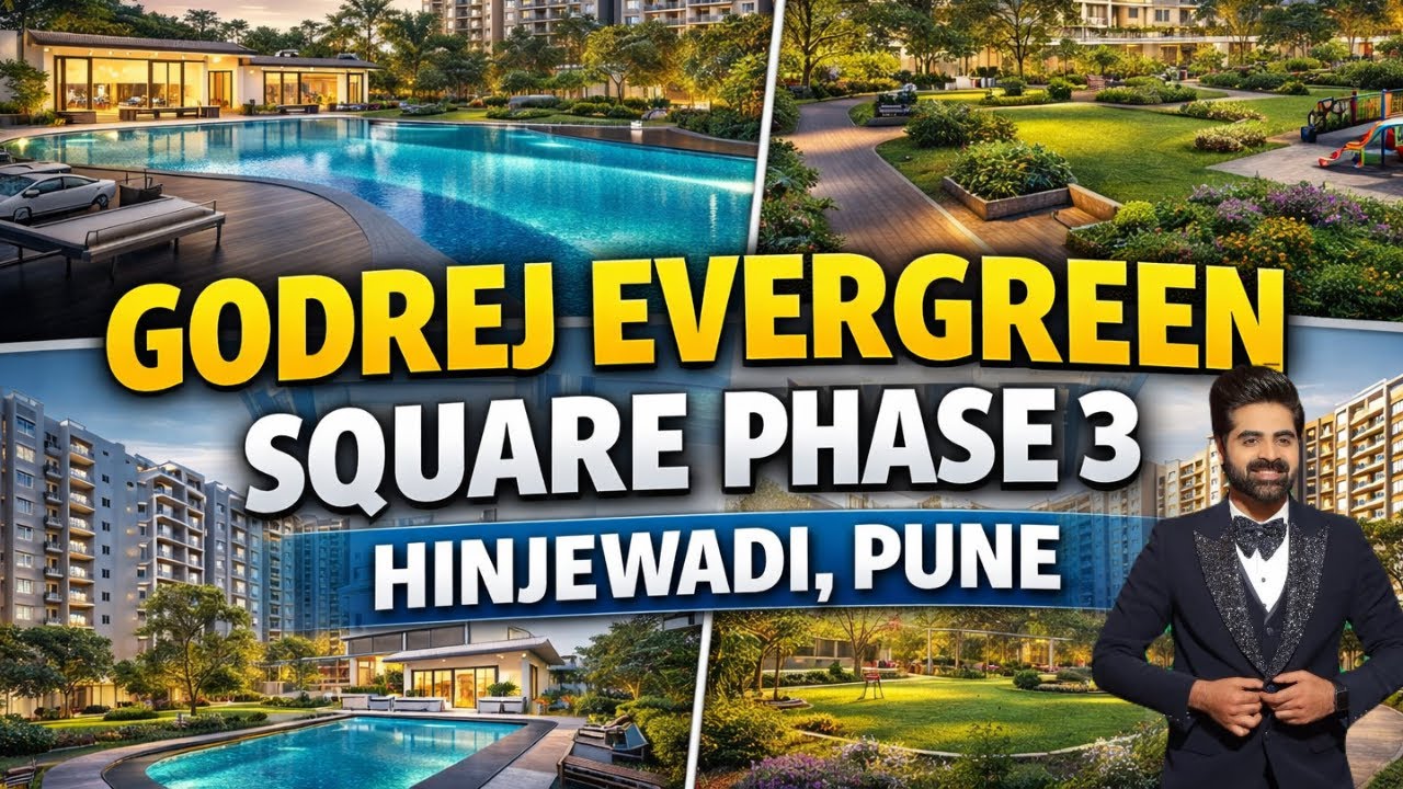 Godrej Evergreen Square | Apartments in Pune | Best Connectivity to IT hubs | 2/3 BHK IN Pune