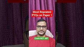 Most Repeated PYQs on UGC NET Paper 1 #shorts #ugcnet #ugcnet2026 #ugcnetpaper1 #ugcnetpyqs #ntanet