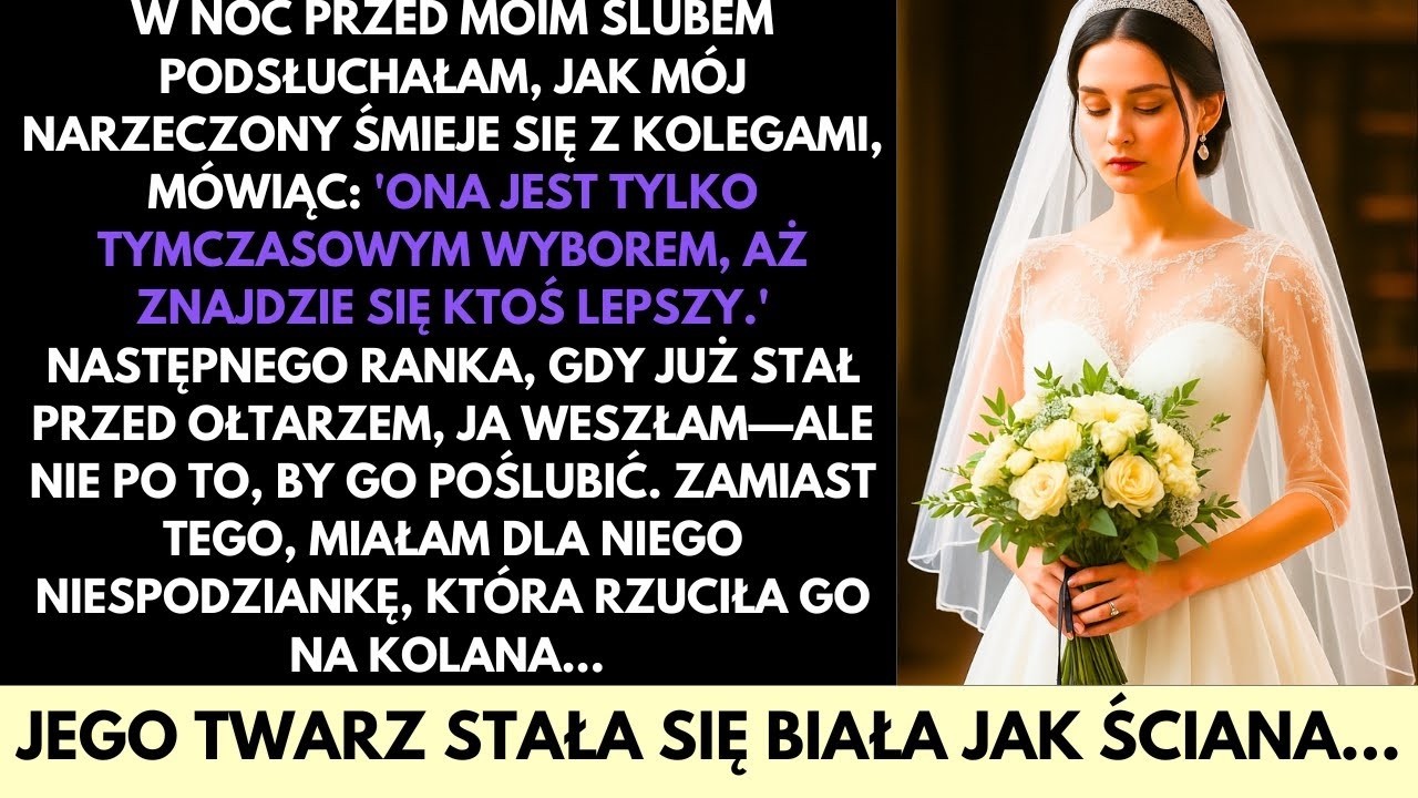 Panna Młoda Podsłuchała Szokujący Sekret Pana Młodego, Wraca Na Wesele Z Ostateczną Zemstą