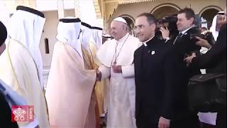 Pope Francis – Abu Dhabi - Farewell Ceremony 2019-02-05