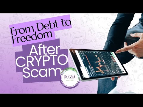 Crypto currency scam left me in debt. But Debt Counselling Group South Africa assisted me.