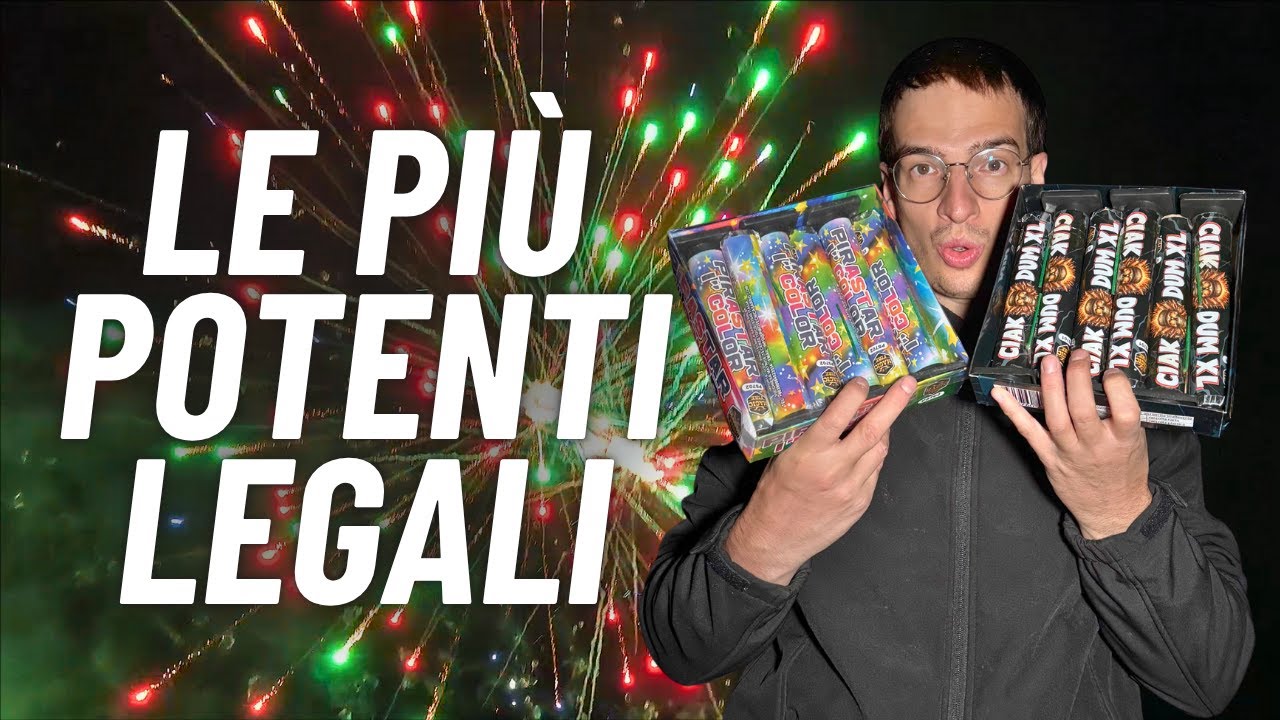 Provo le PIU POTENTI PIRASTAR LEGALI e un CARICO di BOTTI di CAPODANNO Novità 2025 di MAGIC FIRE!