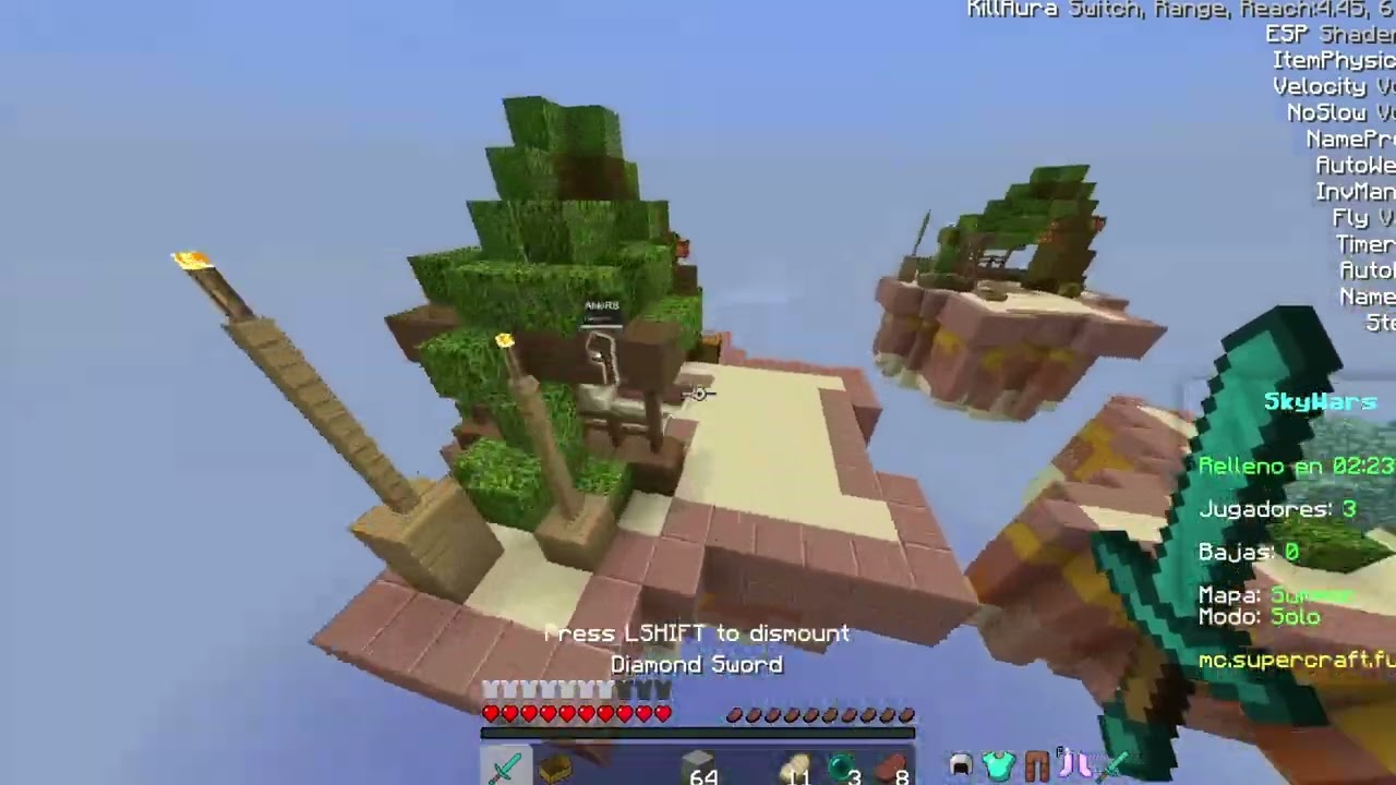 How to non-blink Vanilla Fly in Vulcano antycheat