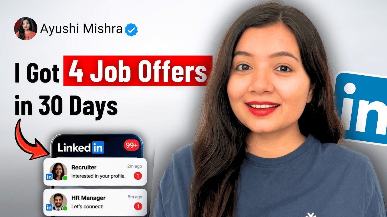 How I Apply on LinkedIn Jobs to Get Multiple Job Offers? - YouTube