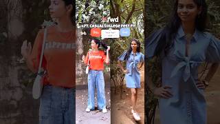 This or That? Myntra college fest outfit fashion style #shorts