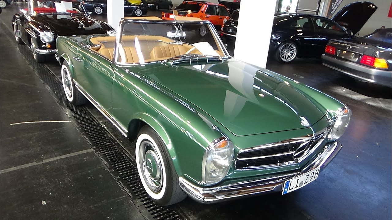 Mercedes 230-SL Cabriolet TEKNO 1/43° + boîte d'origine Ref 928 (années