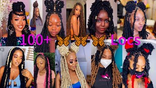 Butterfly Locs/Stunning, extremely beautiful butterfly locs Hairstyles to Look breathtaking.