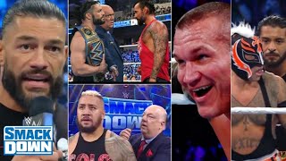 Roman .. & Cm punk invite  Randy Show up, Edge in wrestle.. , Rey Vs Santos, WWE smack down