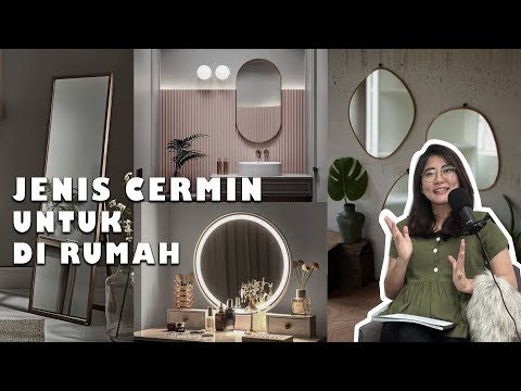 Video: Cermin datar di interior ruang tamu