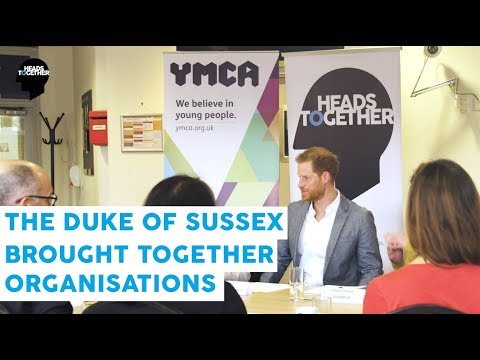 The Duke of Sussex visits the YMCA | Heads Together