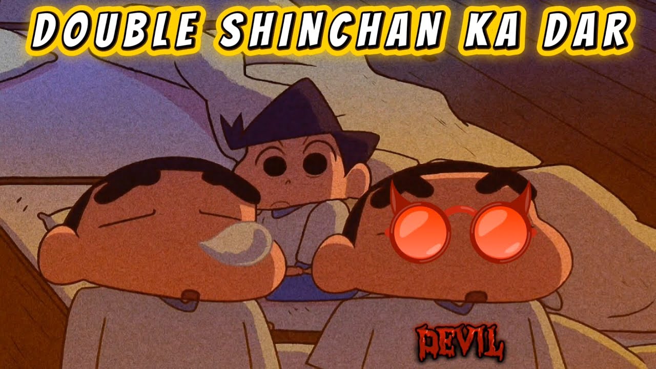 Double Shinchan Ka Khauf | Shinchan New Horror Episode | Shinchan In Hindi | Shinchan Recap 