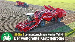 Lohnunternehmen Henke – Kartoffelroden & Körnermais | u.a. Grimme Ventor und Claas Lexion | Teil 4