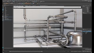 Modeling And Rendering Complex Pipe Network In Maya 2022   Step By Step  