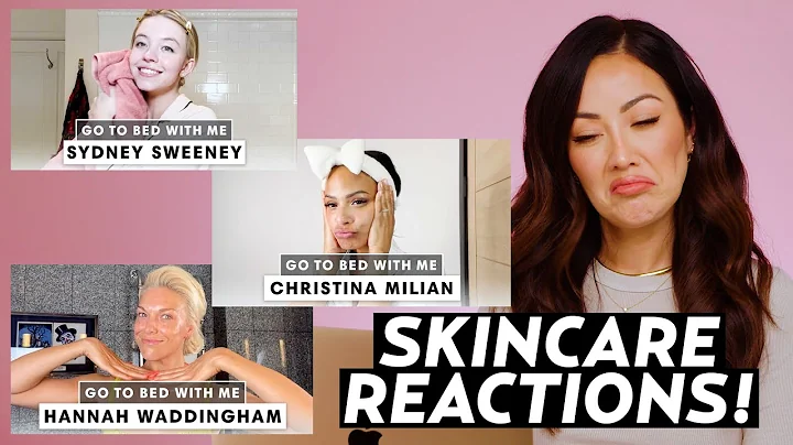 Reacting to Celebrity Skincare Routines from Sydne...
