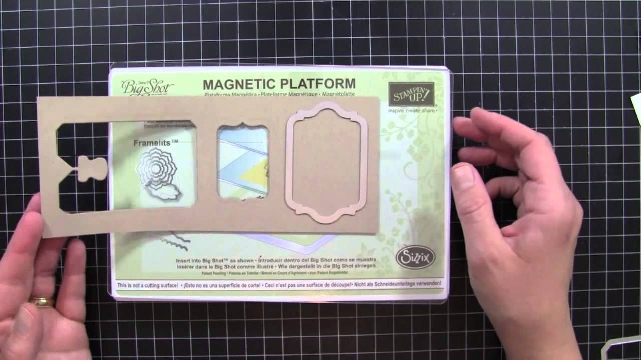 Stampin' 101: Big Shot Magnetic Platform - YouTube