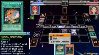 Yu-Gi-Oh! 5D's Tag Force 4 Destiny Hero Fusion vs Crow screenshot 4