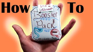 Make a Booster Pack for your Homemade Card Game! screenshot 5