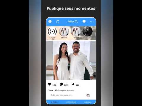 Pesquise Selfye Stark na Playstore ou na App Store