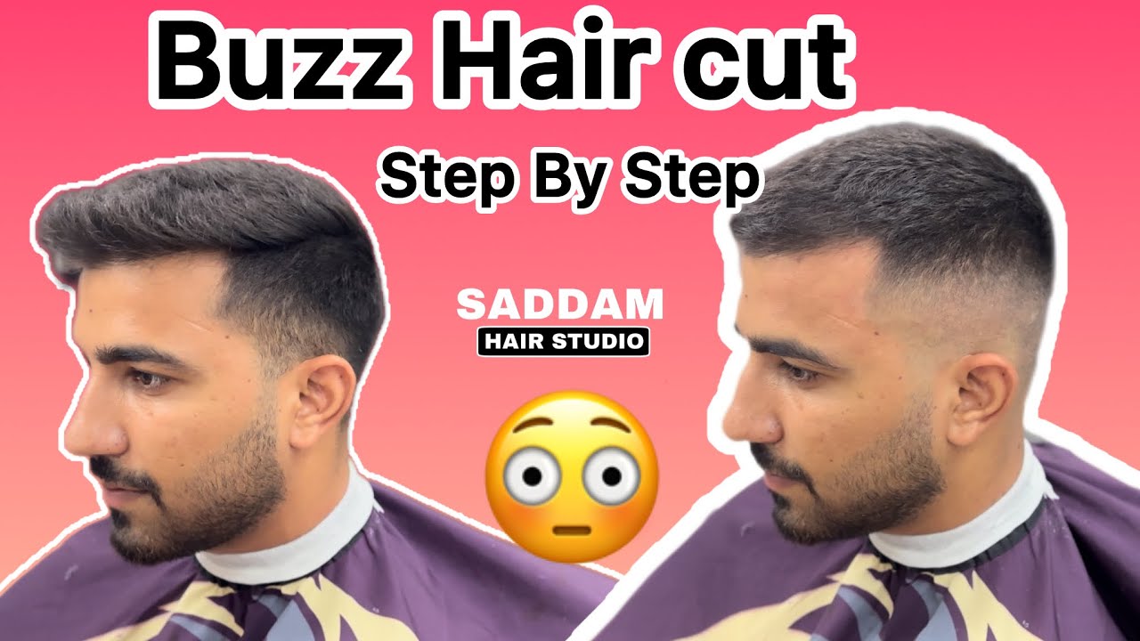 Buzz Hair Cut Step by Step Hindi |buzz cut kese karte hair |full tutorial video 