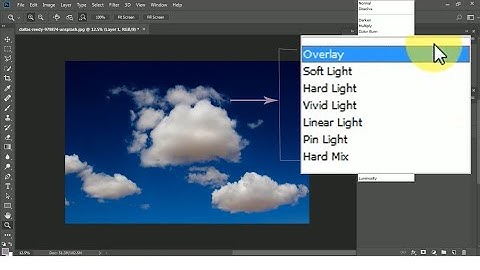 blend modes to increase contrast
