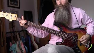 Video thumbnail of "ISOLATED BASS TRACK for Golden Earring - Radar Love (bass cover)"