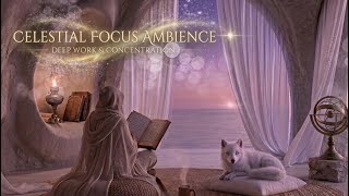 Celestial Focus Ambience • Deep Work & Concentration✨