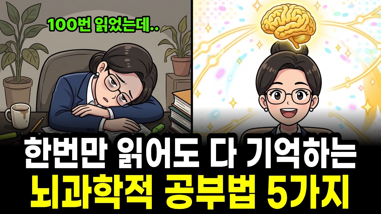읽어도 기억 안 나는 건 착각입니다