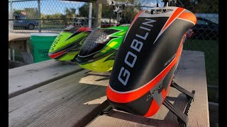 Goblin 570 Trying Increased Flip And Roll Rates