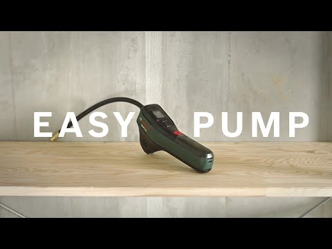 Test Bosch EasyPump : une pompe à air électrique sans fil