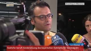 Schießerei in München: Statement des Pressesprechers der Polizei am 22.07.2016
