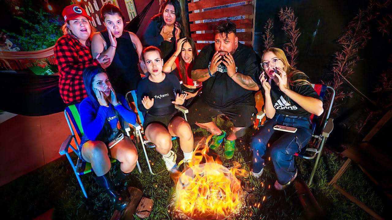 HISTÓRIAS DE TERROR NA FOGUEIRA! *as mais pesadas e sobrenaturais*