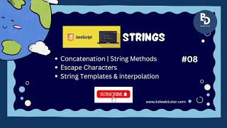 JavaScript Bangla Tutorial For Beginners | JavaScript Strings  and String Interpolation Explained