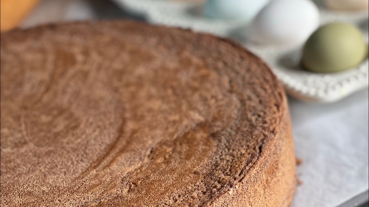 PAN ESPONJA DE CHOCOLATE PARA PASTEL 3 LECHES