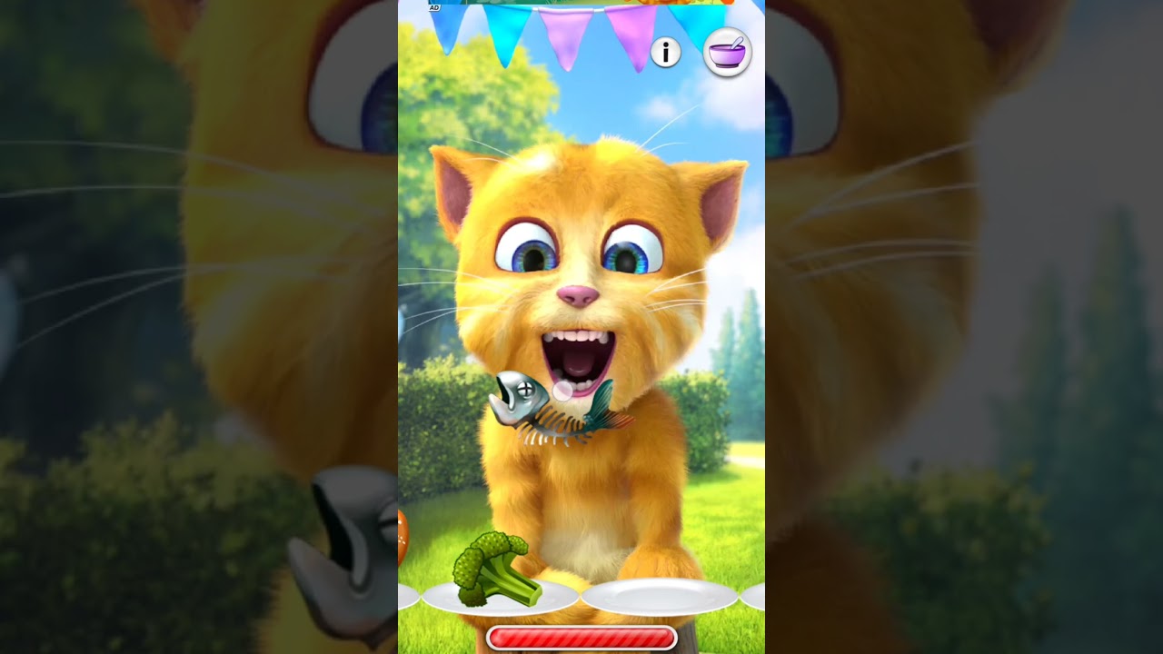 talking ginger gameplay 😂 funny cat video 🐈 