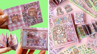 stickers journaling Tirado Dodo-chan Mechanical Quiet Book Sticker DIY Collages, Immersive and ASMR