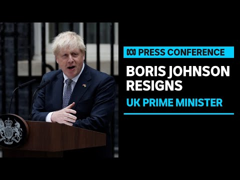 IN FULL: Boris Johnson announces resignation as UK Prime Minister | ABC News