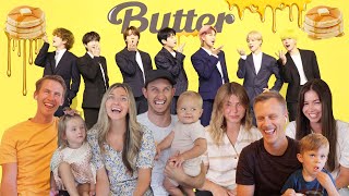 🥞  Young American families watch BTS Butter for the first time & choose their favorite members!! 🥞