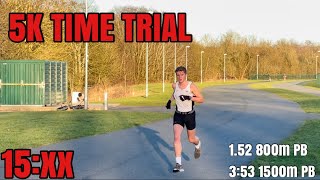 FAST SOLO 5K TIME TRIAL | VLOG #4