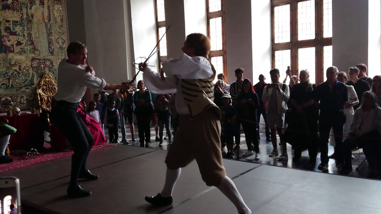 Hamlet Live in Castle, Denmark Duel of Hamlet and Laertes