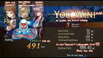 TOP 500 IN ARENA MODE! The alchemist code v9 update #BeatDownPlays