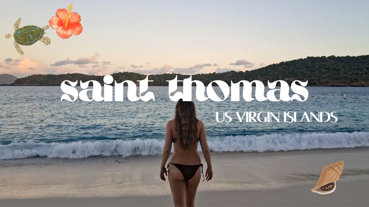 Saint Thomas Solo Travel Vlog | Snorkeling, Beaches, Turtles, & More! 🌸