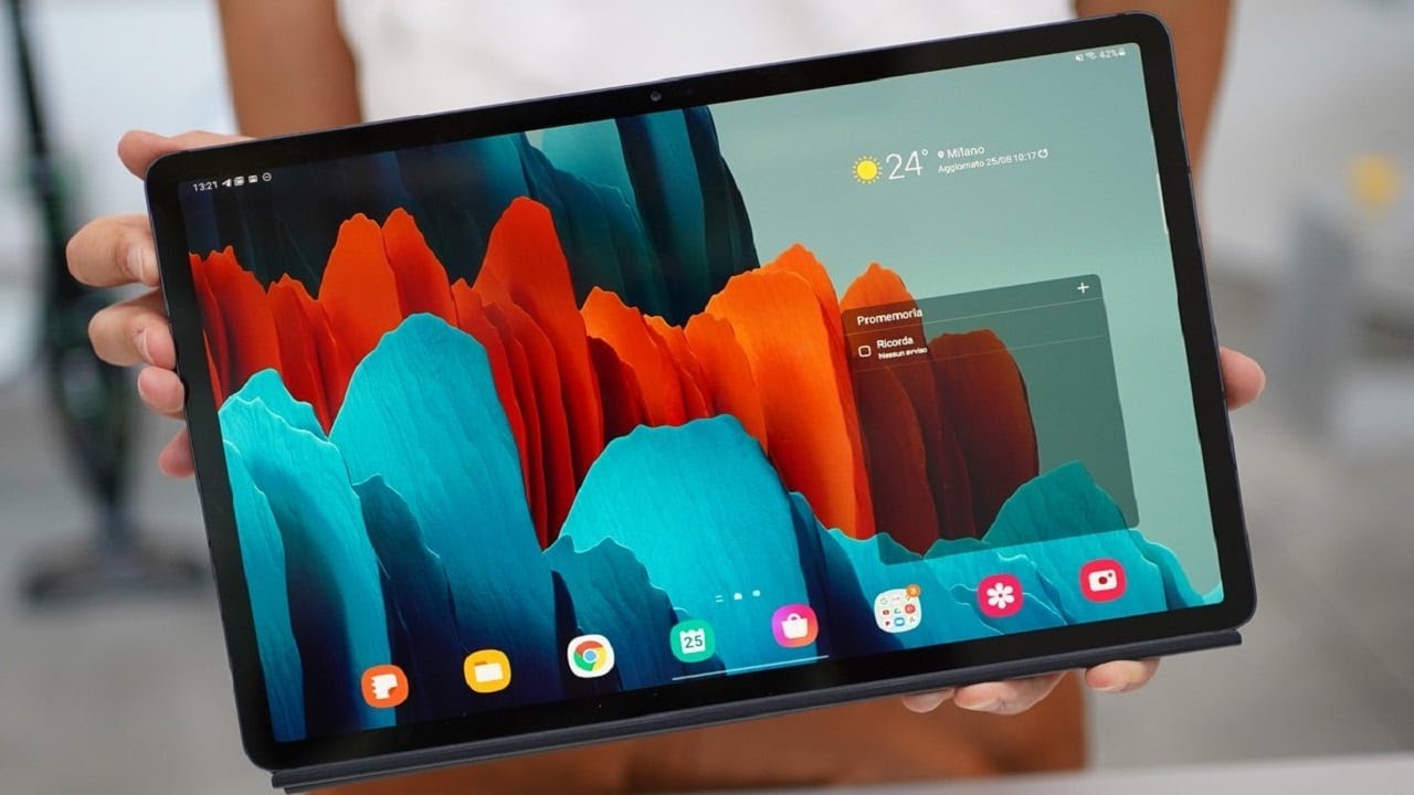 Mời tải về hình nền đầy đủ của Samsung Galaxy Tab S8