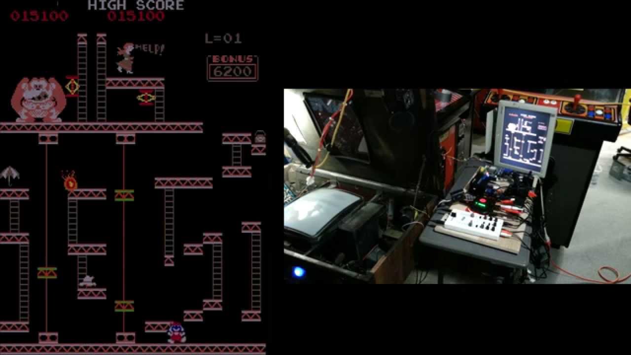 Big Kong (Donkey Kong Bootleg) - Gameplay