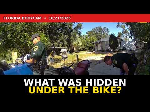 Florida Man Arrested With Stolen bike, meth, and a snatched bodycam