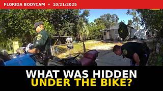 Florida Man Arrested With Stolen bike, meth, and a snatched bodycam