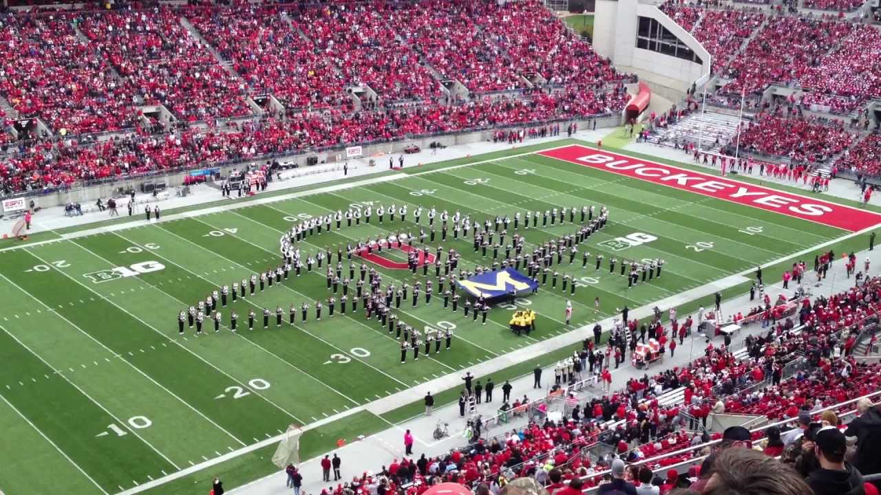 OSU Marching Band Halftime Show OSU vs Purdue YouTube