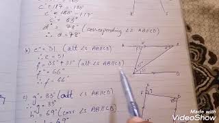 Exercise 10b q2 book d1 7th edition