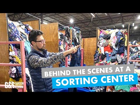 Behind the Scenes at a SORTING CENTER