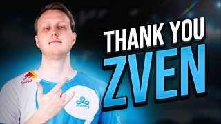 Thank You: Jesper 'Zven' Svenningsen by Cloud9 League of Legends 31,369 views 5 months ago 7 minutes, 52 seconds